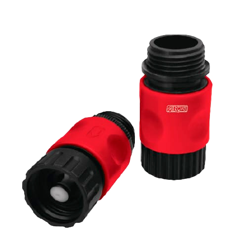 [HC144221] AKSI JUEGO DE CONECTORES RÁ   PIDOS DE 4 PZAS.- MACHO Y HEMB