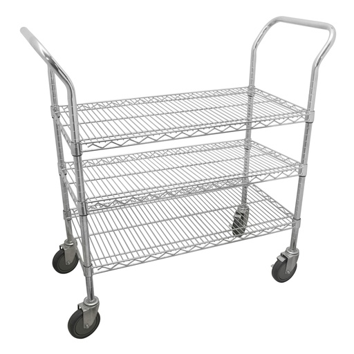 [HC140807] URREA CARRO UTILITARIO D/ALAMBRE 36X24 3NIVELES 44189