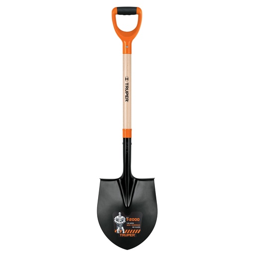 [HC129101] TRUPER PALA REDONDA PRY-P4 MANGO Y