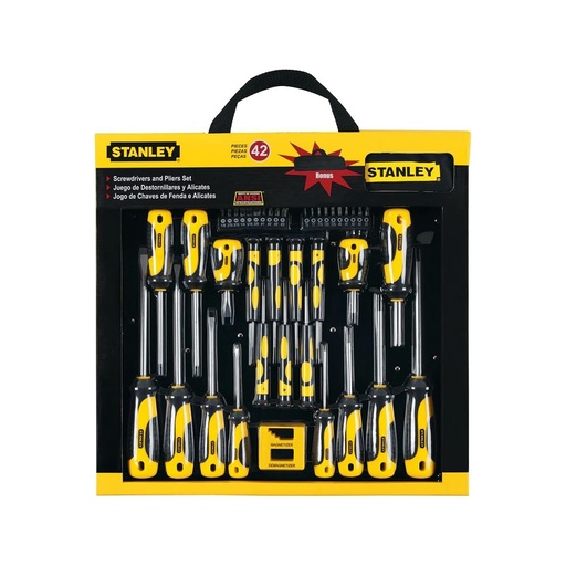 [HC152597] STANLEY JGO DESARMADORES      42PZ CUSHION 62-113