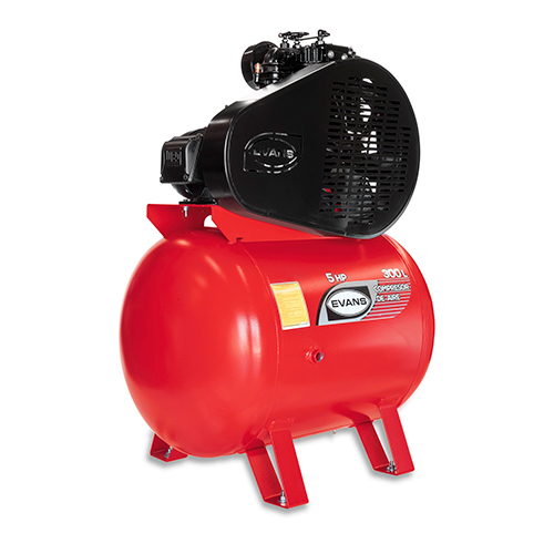 [HC148737] EVANS COMPRESOR 5HP 300L 2ET  E230ME500-300