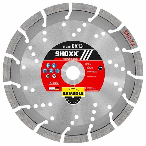 [HC152687] SAMEDIA DISCO DIAM    SEGMENTADO BX13 14" 310050 SHOXX