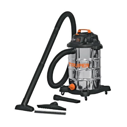 [HC139945] TRUPER ASPIRADORA 16GAL 6HP   AC INOX LIQ-SOL ASP-16X