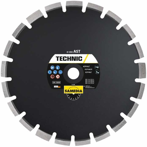 [HC152697] SAMEDIA DISCO DIAM    SEGMENTADO AST 14" 310076 TECHNIC