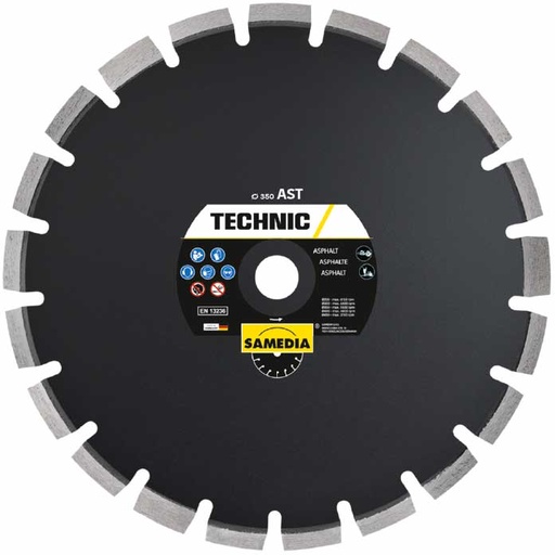 [HC152698] SAMEDIA DISCO DIAM    SEGMENTADO AST 16" 310072 TECHNIC