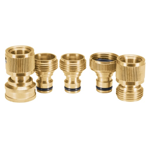 [HC153691] TRUPER JGO CONECTORES         MACH-HEMB LATON 5PZ CAMB RAP C