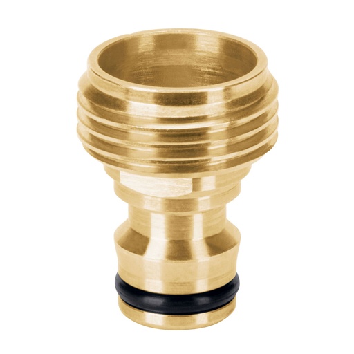 [HC153694] TRUPER CONECTOR MACHO LATON   3/4" CAMB RAP CLICK-MM