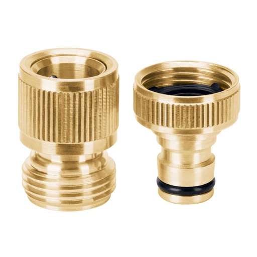 [HC153693] TRUPER CONECTOR LATON 3/4"    CAMB RAP CLICK-GRM