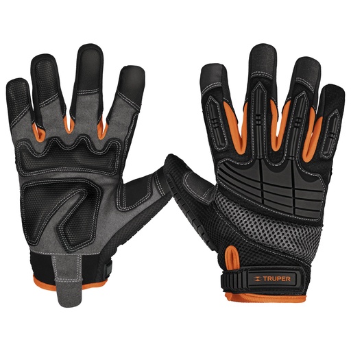 [HC152290] TRUPER GUANTES P/MECANICO     C/PROTECCION ANTI-IMP GU-665