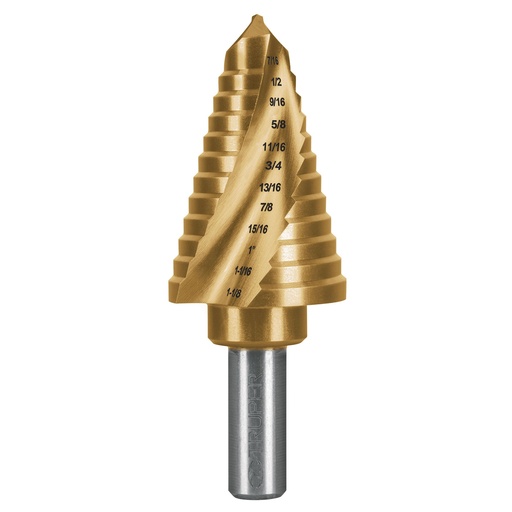 [HC148781] TRUPER BROCA ESCALONADA       7/16A1-1/8" TITAN 12ESC BES-12
