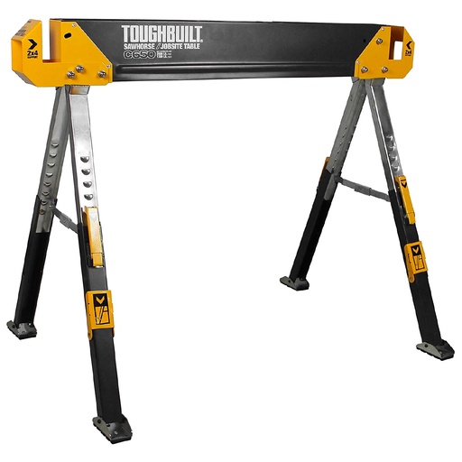 [HC152743] TOUGHBUILT CABALLETE  T/MESA  DE TRABAJO 2X4 1300LBS TB-C650