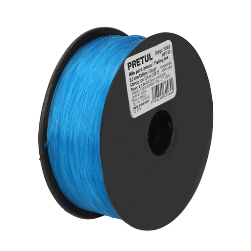 [HC129484] PRETUL HILO P/PESCA 100M CAL  0.60MM HIPE-60