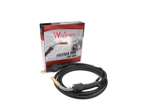 [HC147492] WELD500 PISTOLA 400AMP 15FT   T.TWECO CONECTOR MILLER