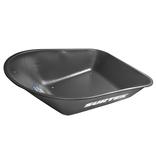 [HC150189] SURTEK CONCHA P/CARRETILLA    5.5PIES CUB. AZUL HJE AMERIC C