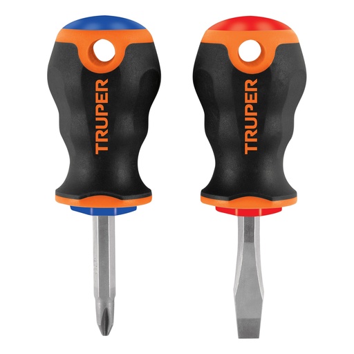 [HC111996] TRUPER JGO 2 DESARMADORES     3/16X4" MANGO CONFORT 19624