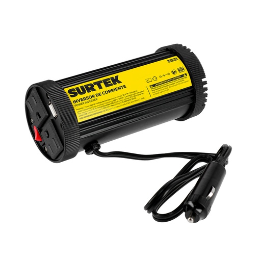 [HC153119] SURTEK INVERSOR D/CORRIENTE   12V 150W DC-AC  IC6150