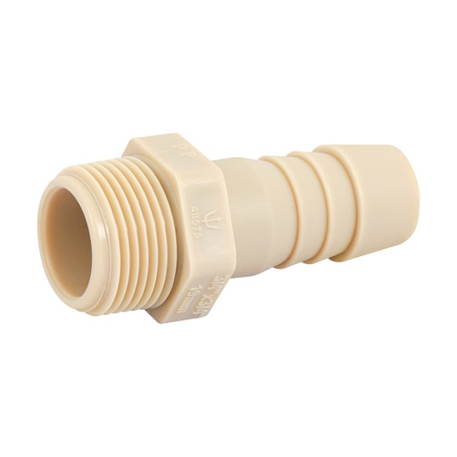 [HC139556] CONECTOR INSERCION ROSCA      EXT PP 3/4X3/4"