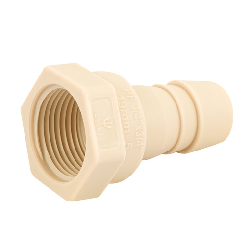 [HC155279] CONECTOR INSERCION ROSCA      INT PP 3/4X3/4"
