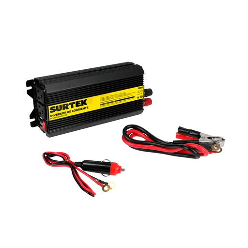 [HC153126] SURTEK INVERSOR D/CORRIENTE   12V-120V 600W PTO USB IC6600