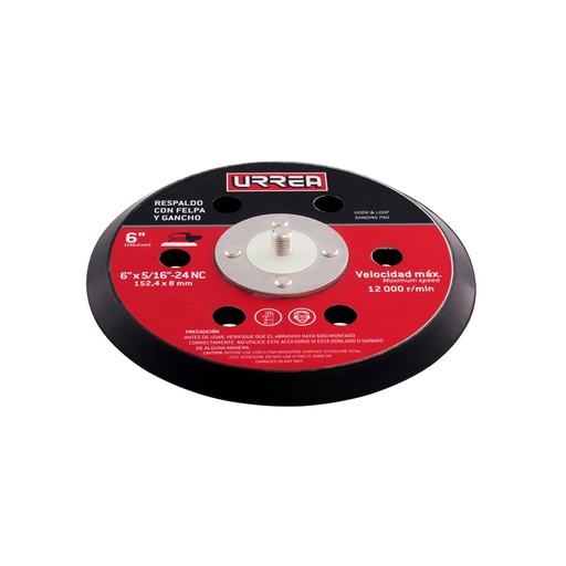 [HC150970] URREA BASE P/LIJADORA UP861A  6" BL61A
