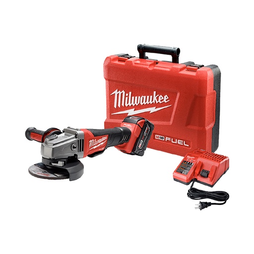 [HC150833] MILWAUKEE MINIESMERILADORA    4-1/2" /5" M18 C/CARG/2BAT 288