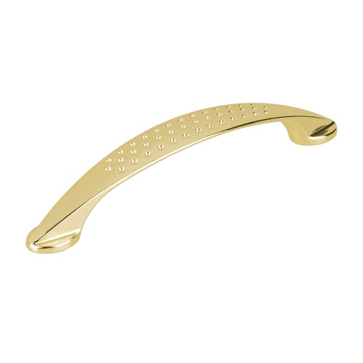 [HC13927] HERMEX JALADERA LATON BRILL   128MM EST ELIPSE JAL-1223