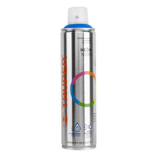 [HC129544] TRUPER PINTURA AEROSOL AZUL   NEON 400ML PAF-AZ