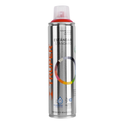 [HC134596] TRUPER PINTURA  AEROSOL       ROJO SEGURID 400ML PA-RSG