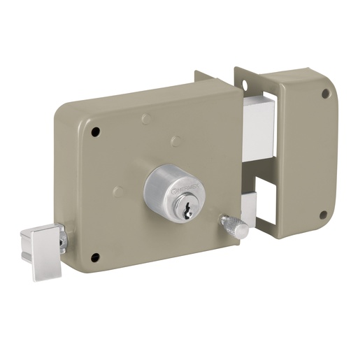 [HC152096] HERMEX CERRADURA SOBREPONER   DER INST/FACIL BASIC  CS-75DP