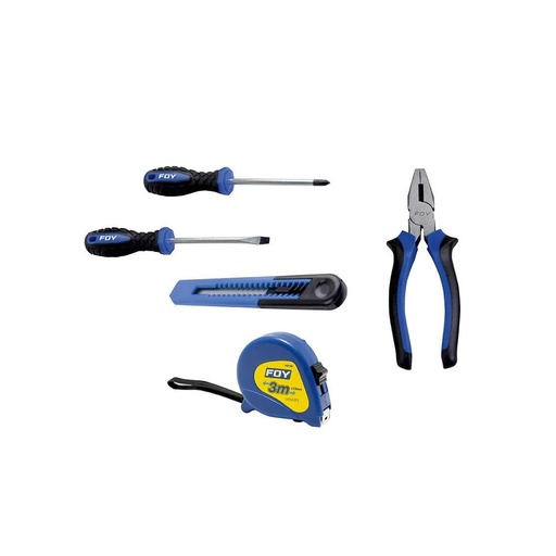 [HC150141] FOY JGO HERRAMIENTA 5PZ       COMBINADO