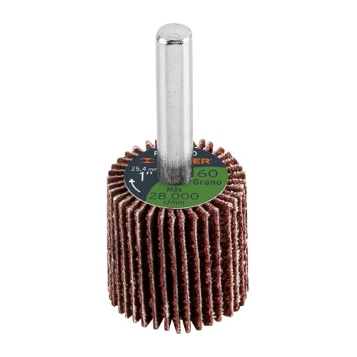 [HC22847] TRUPER RUFLA-160 RUEDA FLAP DE1  GRANO 60 13033
