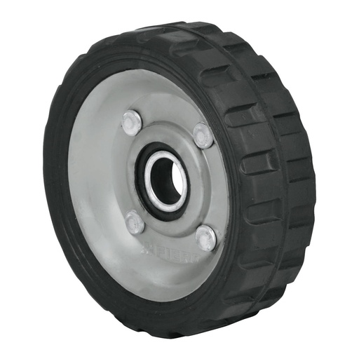 [HC14375] PRETUL LLANTA P/DIABLO        4-1/2" HULE SOLIDO 1BALERO RD-