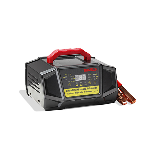 [HC24060] MIKELS CARGADOR DE BATERIAS 100/15/2 AMP CBAA-100