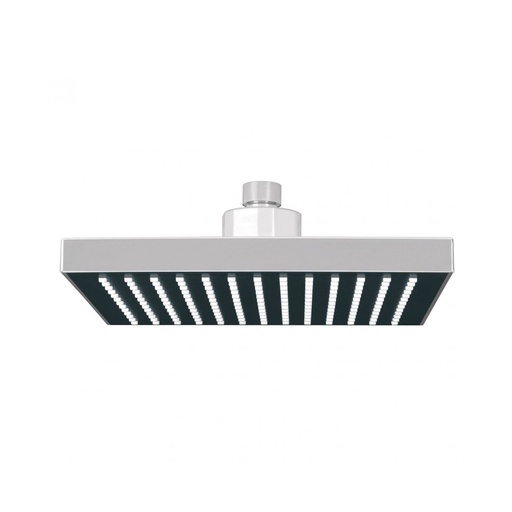 [HC153873] FOSET REGADERA CUADRADA 8"    CROMO S/BRAZO AQUA R-405S
