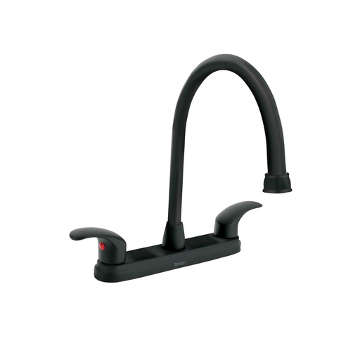 [HC153868] FOSET MEZCLADORA P/FREGADOR   8" NEGRO MAN PAL AQUA AQF-82M