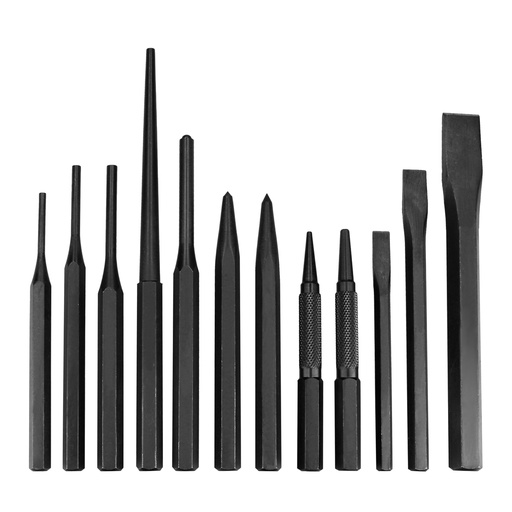 [HC154069] URREA JGO PUNTOS, PUNZONES,   CINCELES Y BOTADORES  6PZ NO.9