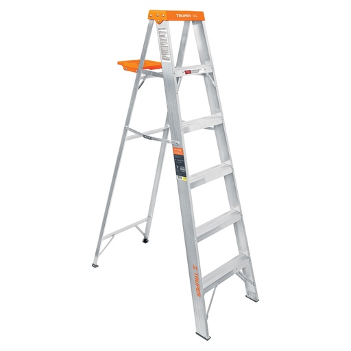 [H011774] TRUPER ESCALERA D/TIJERA      5 ESC./6FT ALUM-T-II EST-25