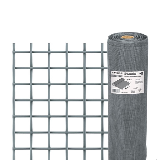 [HC14509] TELA MOSQUITERA FV GRIS       .90X30M