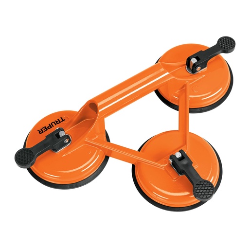 [HC150088] TRUPER VENTOSA P/VIDRIO       100KG 3COPAS D/ALUMINIO