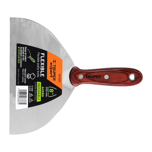 [HC153736] TRUPER ESPATULA 8" AC INOX    MGO MADERA ET-8XM