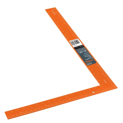 [HC153730] TRUPER ESCUADRA D/ALUMINIO    16X24" NARANJA P/CANTERO E-16X