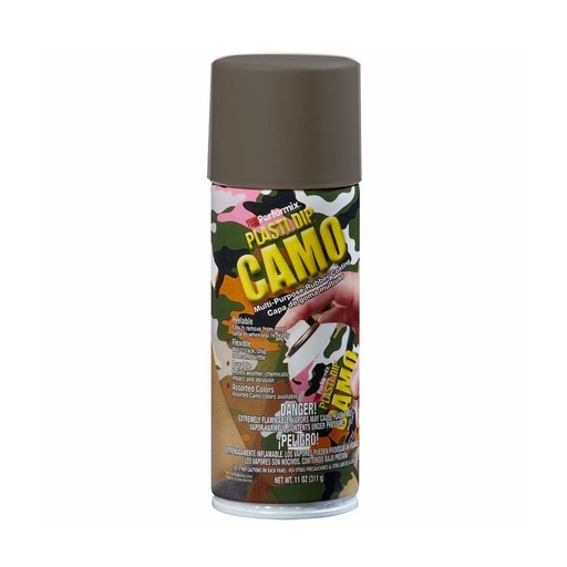 [HC150658] PLASTI DIP AEROSOL PINTURA    PLASTICA GRIS CAMUFL 11OZ 1121