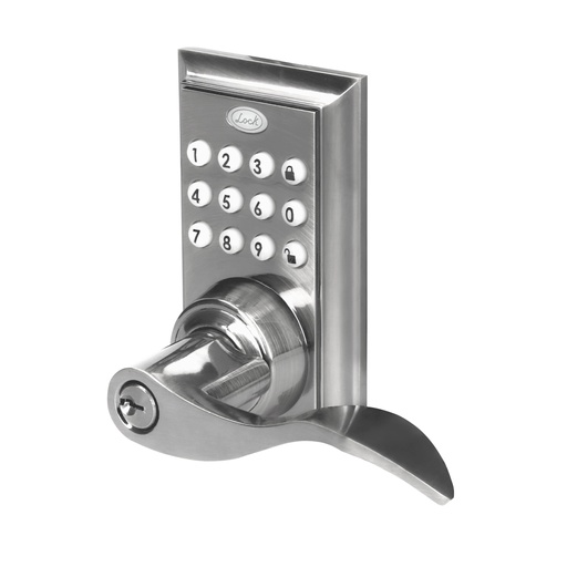 [HC153518] LOCK CERRADURA DIGITAL        T/BOTON C/MANIJA 12CD