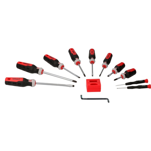 [HC152307] URREA JGO DESTORNILLADOR      12 PZAS TRIMATERIAL JDT12