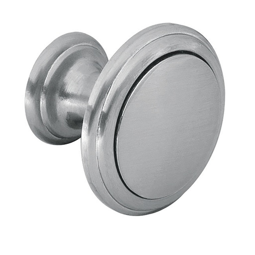 [HC14268] HERMEX PERILLA 31MM NIQUEL    SATINADO ESTILO MODERNO