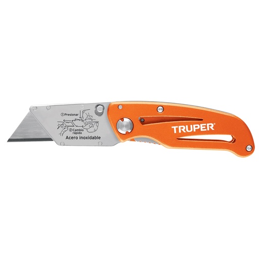 [HC152830] TRUPER NAVAJA PLEGABLE 6"     CPO METALICO NV-6X