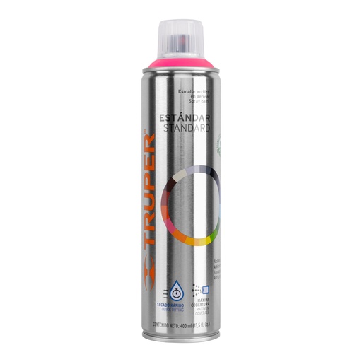 [HC134598] TRUPER PINTURA  AEROSOL       ROSA MEXICANO 400ML PA-RM