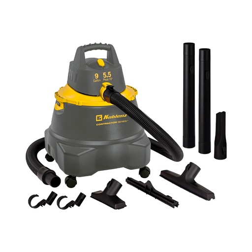 [HC155585] KOBLENZ ASPIRADORA            SECO/MOJADO  9GAL CONTYRACTOR