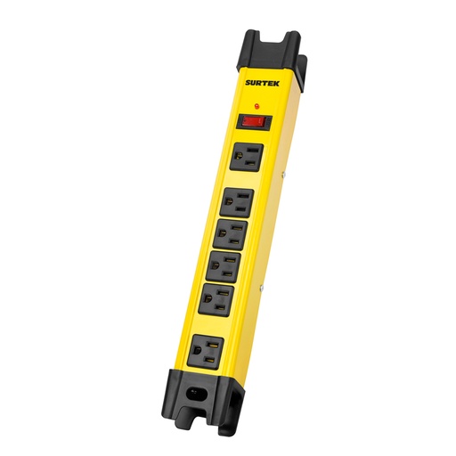 [HC155609] SURTEK MULTI SUPRESOR D/PICOS 1,200 JOULES 6 ENTRADAS