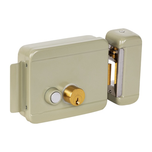 [HC155469] HERMEX CERRADURA SOBREPONER   ELECT DER C/BOTON CEM-32D